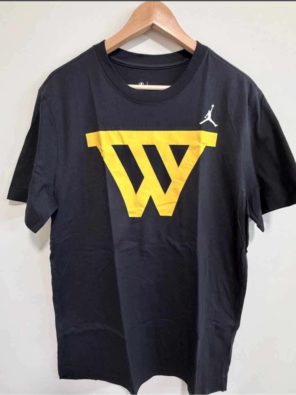 Jordan Brand Black Golden State Warriors Statement Edition Essential T-Shirt L